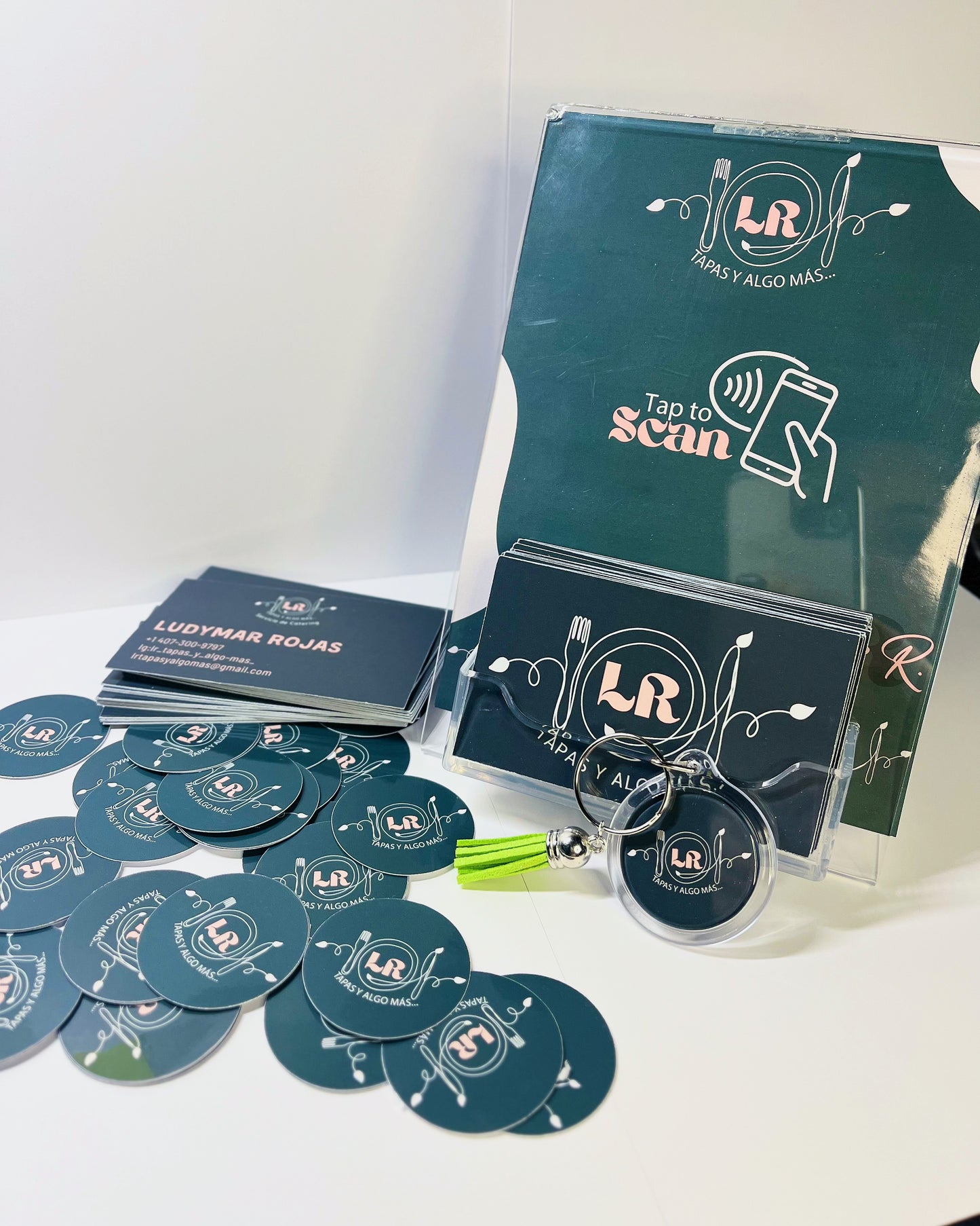 Smart Display for Business Cards