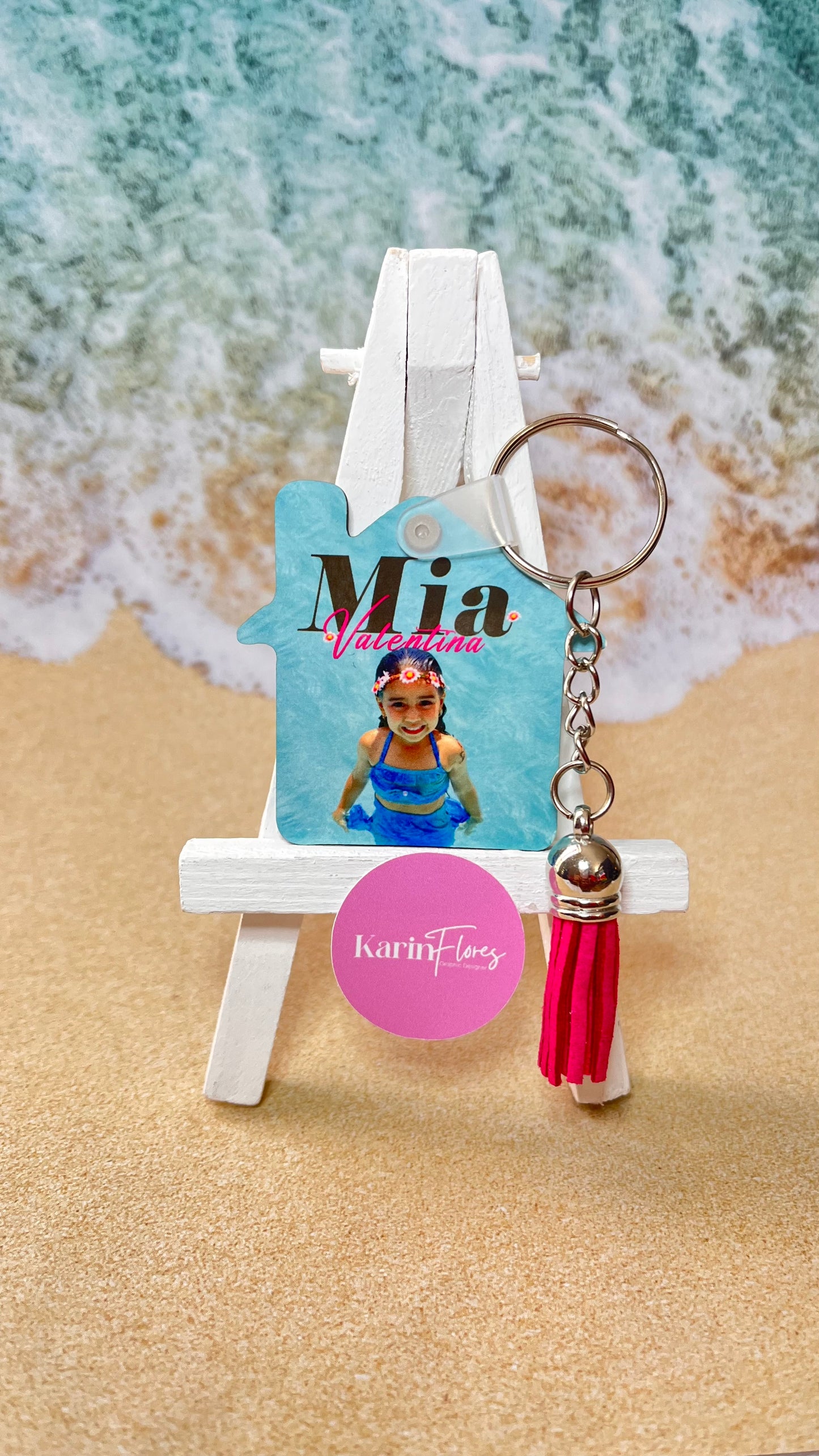 Keychain en MDF